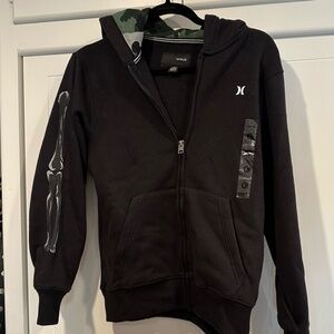 Boys Hurley zip up Hoodie with Tags
